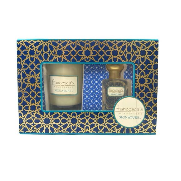 Francesca’s Collections Signature Set - Eau de Parfum & Scented Candle - Picture 1 of 4